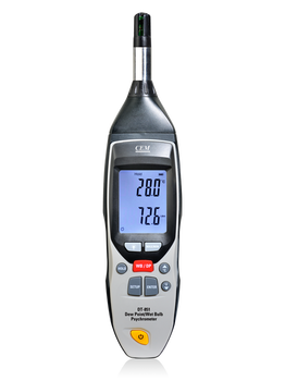 เครื่องวัดความชื้นและอุณหภูมิ cem dt-851
